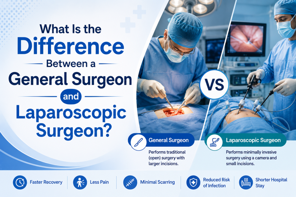 General Surgeon vs Laparoscopic Surgeon in Gurgaon