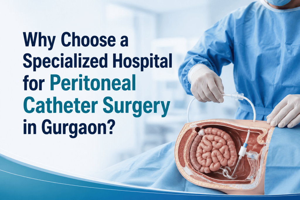 Why Choose a Specialized Hospital for Peritoneal Catheter Surgery in Gurgaon?