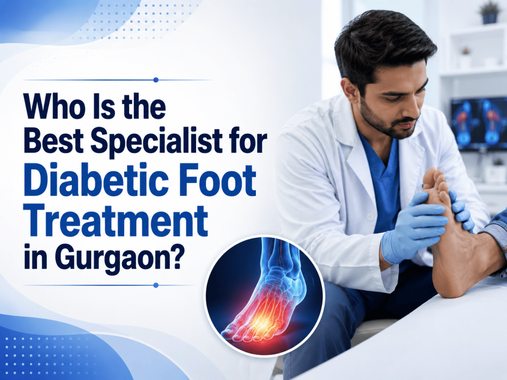 Who Is the Best Specialist for Diabetic Foot Treatment in Gurgaon?