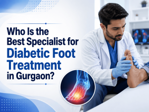 Who Is the Best Specialist for Diabetic Foot Treatment in Gurgaon?