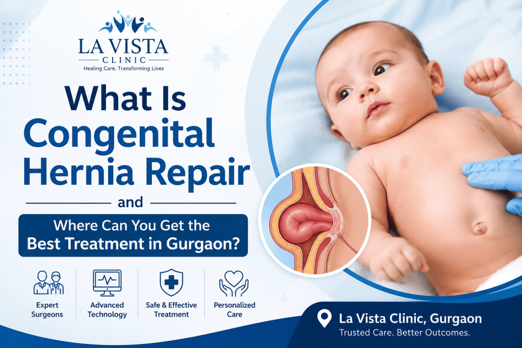 What Is Congenital Hernia Repair and Where Can You Get the Best Treatment in Gurgaon?