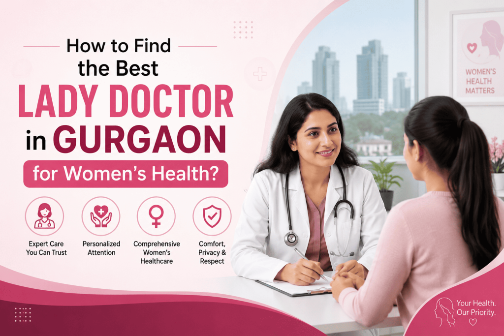 How to Find the Best Lady Doctor in Gurgaon for Women’s Health?