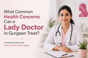 What Common Health Concerns Can a Lady Doctor in Gurgaon Treat?