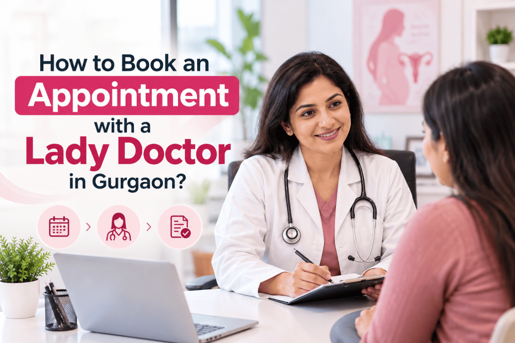 How to Book an Appointment with a Lady Doctor in Gurgaon?